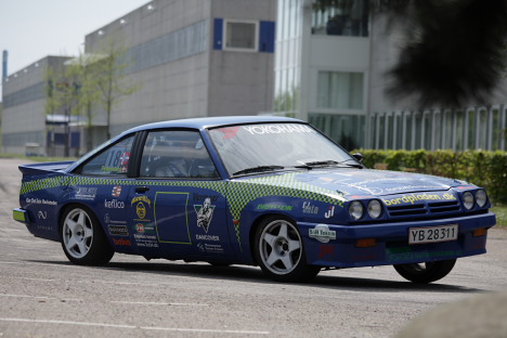 Robert Rydendahl i Opel Manta.
(Foto: Motorsporten.dk)